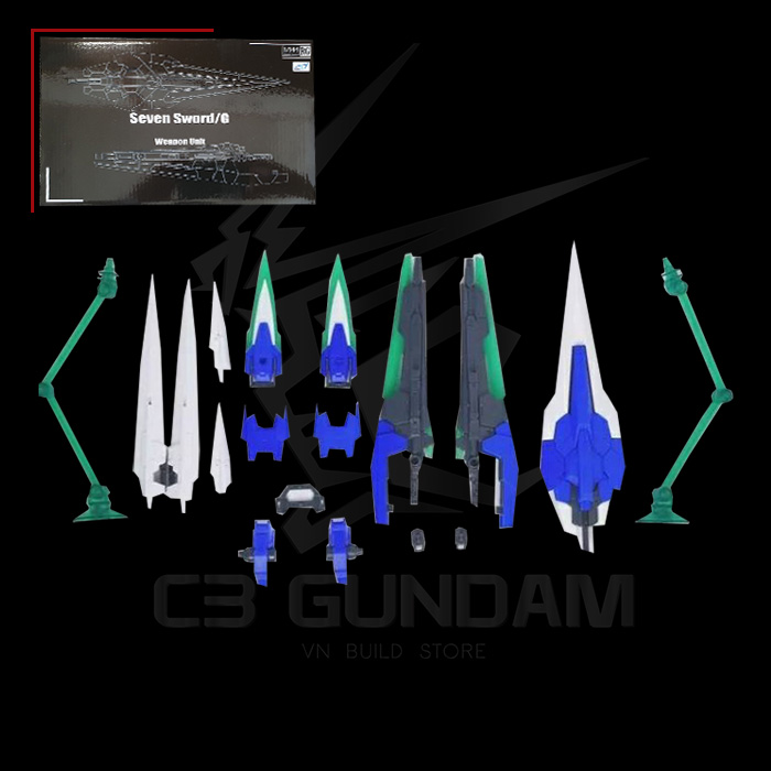 RG 1/144 EFFECTS WINGS EW SEVEN SWORD/G WEAPON UNIT