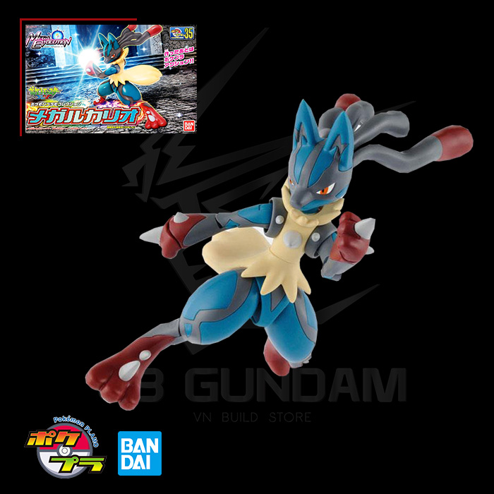 POKEMON PLASTIC MODEL COLLECTION 35 MEGA LUCARIO POKEMON PLAMO