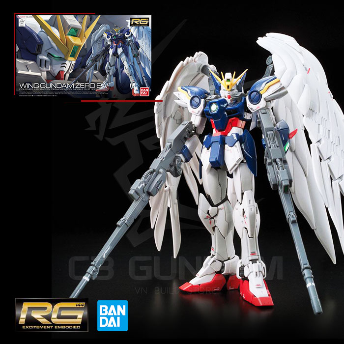 Rg 17 1/144 Wing Gundam Zero Ew | C3 Gundam Vn Build Store