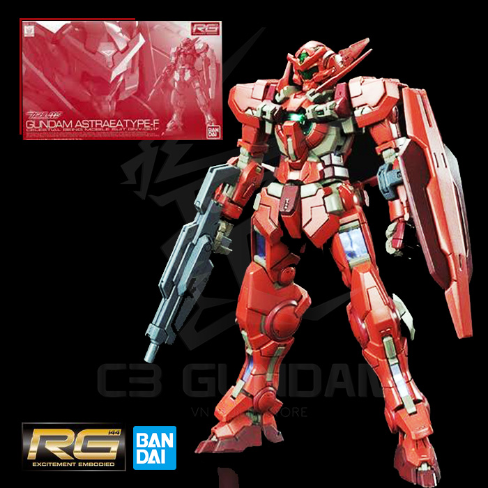 RG 1/144 GNY-001F GUNDAM ASTRAEA TYPE F [P-BANDAI]