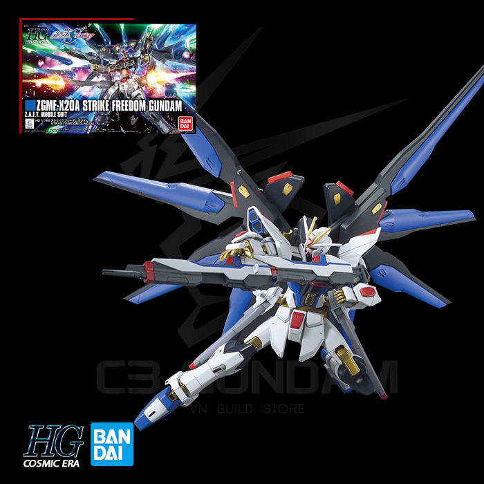 HGSEED 1/144 ZGMF-X20A STRIKE FREEDOM GUNDAM REVIVE