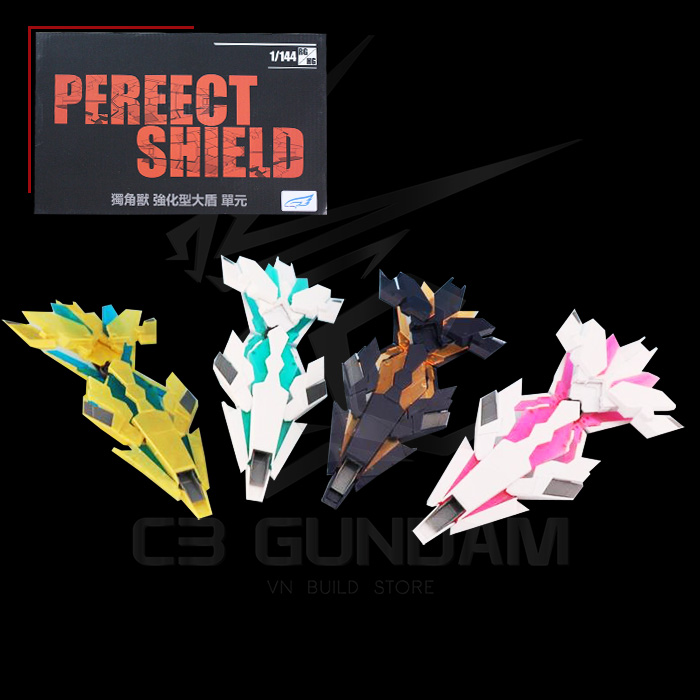 RG 1/144 EFFECTS WINGS EW HG/RG PERFECT SHIELD x2 CUSTOM PART FOR UNICORN - BANSHEE - PHENEX