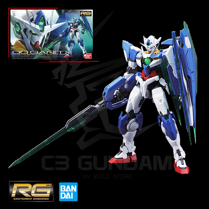 Rg 21 1/144 Oo Qan[T] | C3 Gundam Vn Build Store