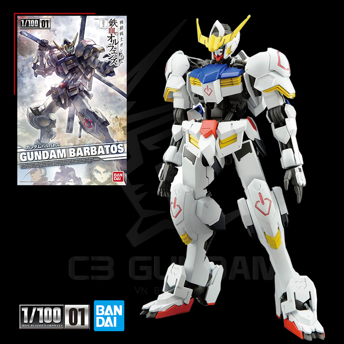 1/100 GUNDAM BARBATOS Iron Blood Orphans