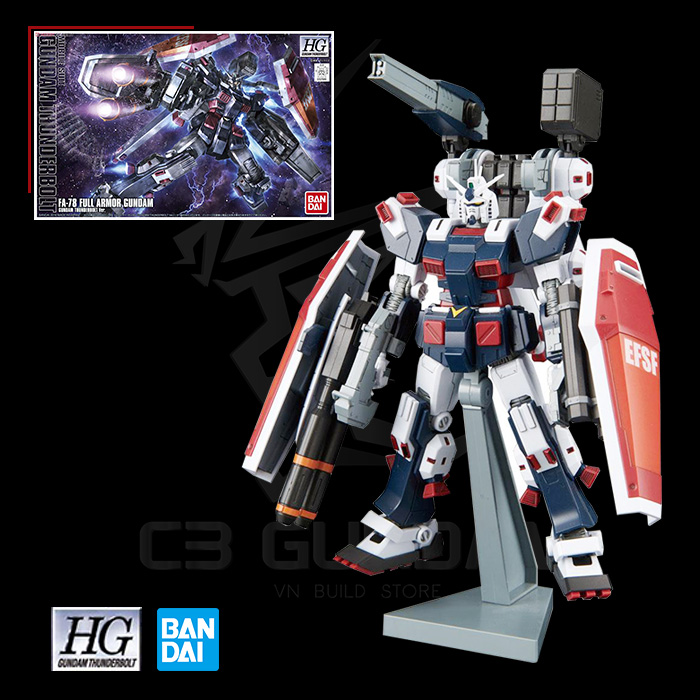 HGT 1/144 RX-78 FULL ARMOR GUNDAM THUNDERBOLT | C3 Gundam VN Build Store HGT 1/144 RX-78 FULL ARMOR GUNDAM THUNDERBOLT | C3 Gundam VN Build Store