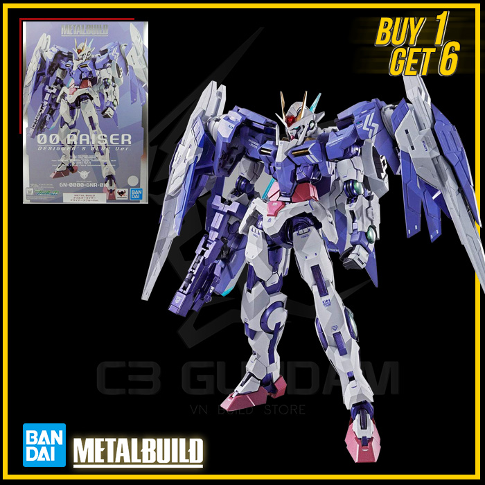 コミック・アニメ LBUILD 00 Raiser Designer's Blue Ver METAL BUILD 00-RAISER DESIGNER'S BLUE Ver. | GUNDAM