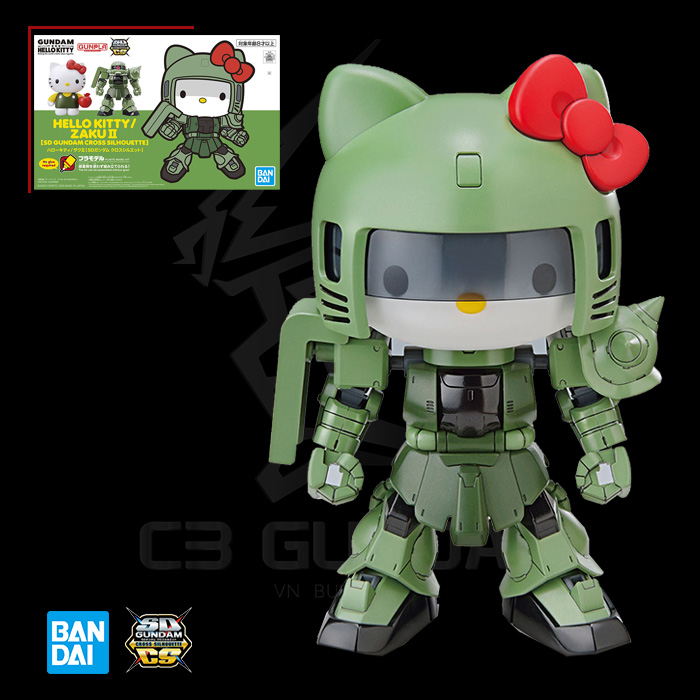 SDCS HELLO KITTY/ ZAKU II