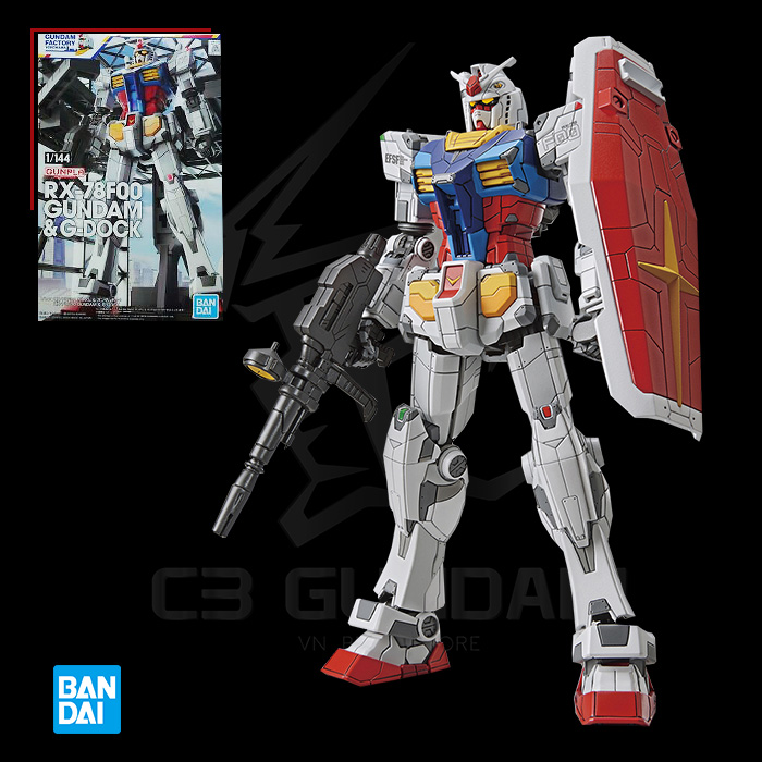 HG 1/144 GUNDAM RX-78F00 YOKOHAMA FACTORY VER | C3 Gundam VN Build Store