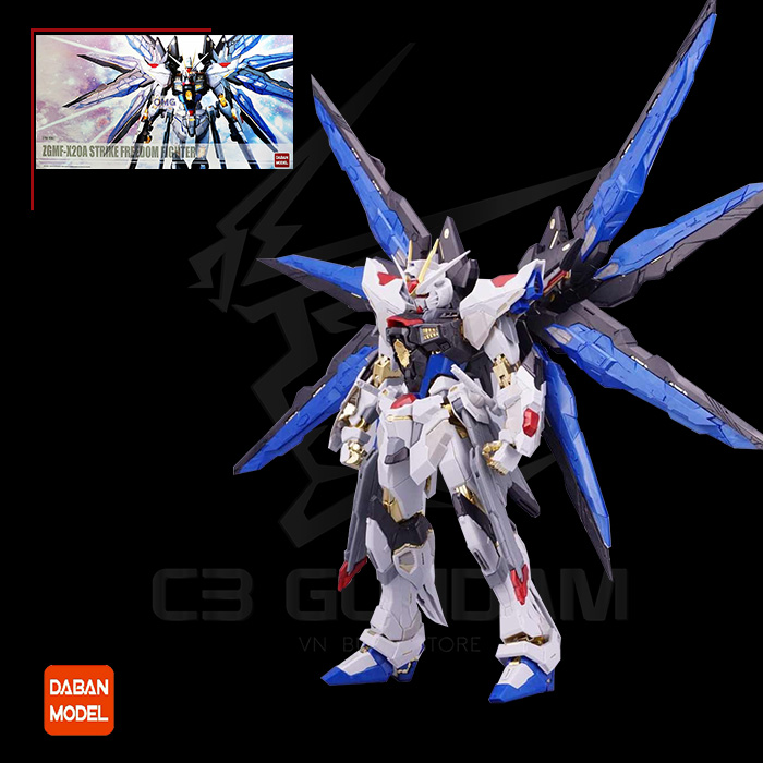 MG 1/100 DABAN 8802 ZGMF-X20A STRIKE FREEDOM GUNDAM