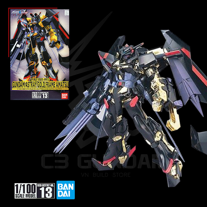 1/100 GUNDAM ASTRAY GOLD FRAME AMATSU
