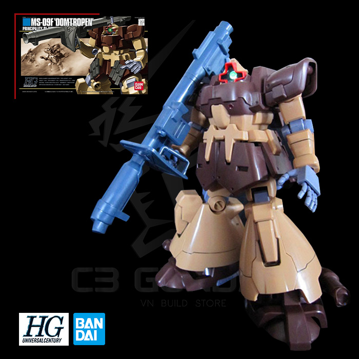 HGUC 027 1/144 MS-09F DOM TROPEN (SAND BROWN)