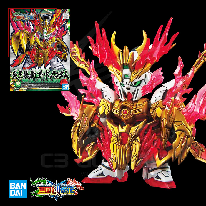 SD TAM QUỐC SANGOKU SOKETSUDEN YAN HUANG ZHANG FEI GOD GUNDAM - TRƯƠNG PHI