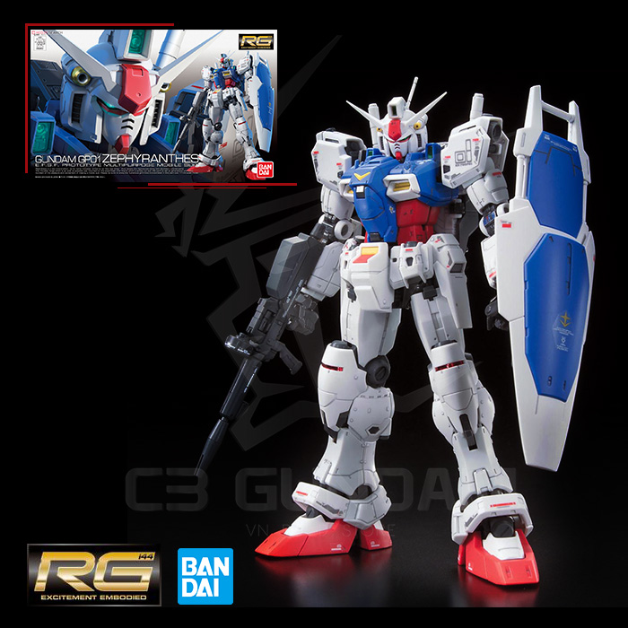 RG 12 1/144 GUNDAM GP01 ZEPHYRANTHES