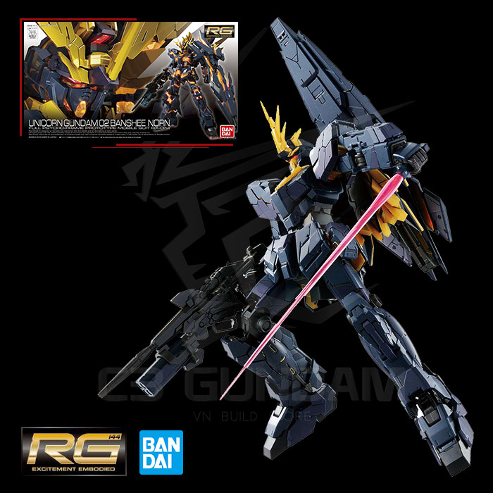 RG 27 1144 UNICORN GUNDAM 02 BANSHEE NORN  C3 Gundam VN Build Store