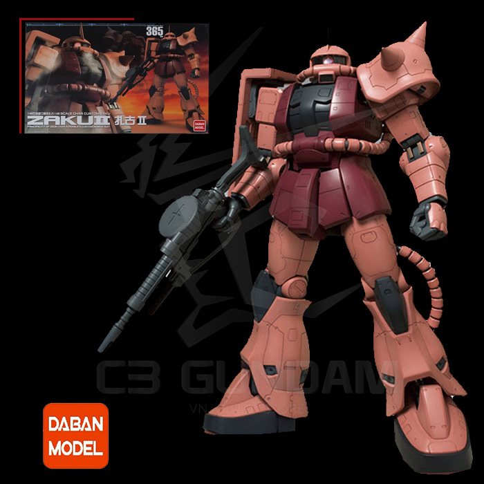 MEGASIZE 1/48 DABAN MS-06S ZAKU II