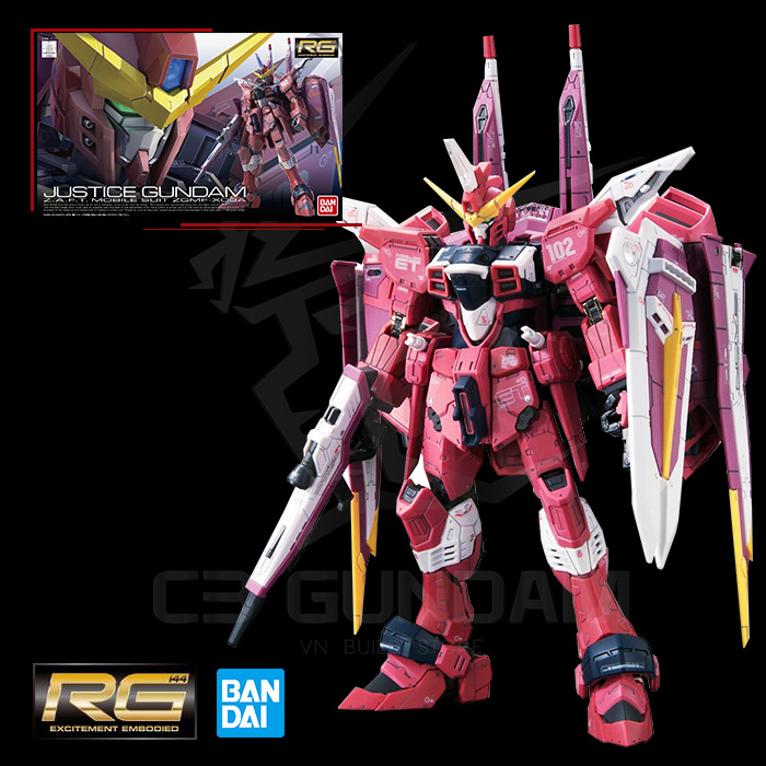 RG 09 1/144 JUSTICE GUNDAM