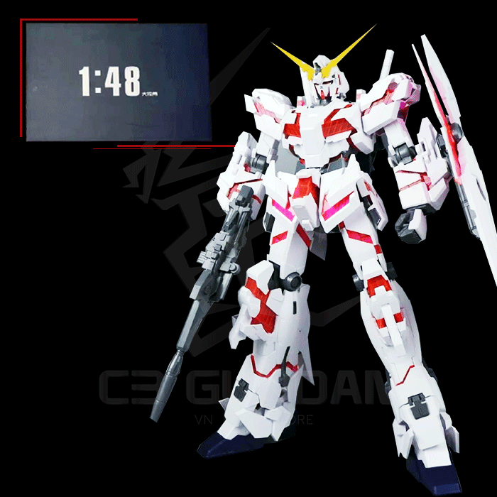 MEGASIZE 1/48 DABAN RX-0 UNICORN GUNDAM