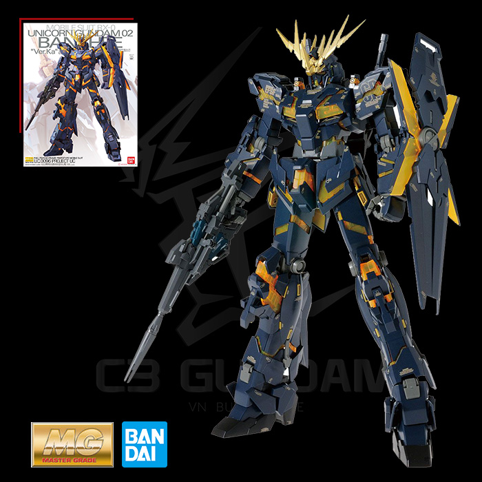 MG 1/100 RX-0 UNICORN GUNDAM 02 BANSHEE VER KA