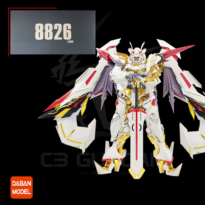 MG 1/100 DABAN 8826 MBF-P01-Re3 GUNDAM ASTRAY GOLD FRAME AMATSU HANA