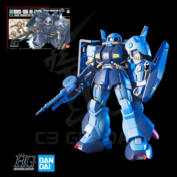 HGUC 055 1/144 RMS-106 HI ZACK (EARTH FEDERATION FORCE)