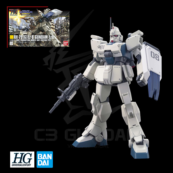 HGUC 1/144 RX-79(G) ガンダム Ez-8(イージーエイト)【 鬱陶し HGUC 1/144 RX-79(G) ガンダム Ez-8(イージーエイト)【 鬱陶し