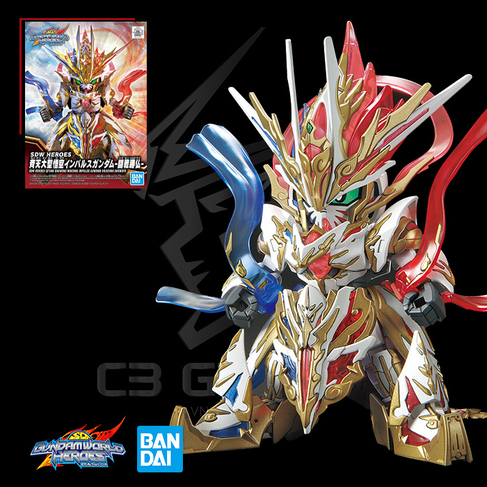 SD WORLD HEROES 16 SEITEN TAISEI GOKU QITIAN DASHENG IMPULSE GUNDAM DOUZHAN SHENGFO WUKONG SDWH