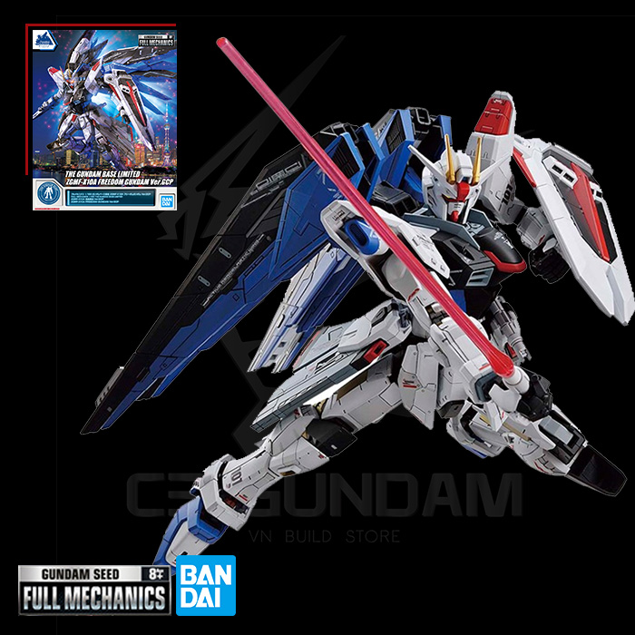 1/100 FULL MECHANICS ZGMF-X10A FREEDOM GUNDAM VER GCP THE GUNDAM BASE LIMITED