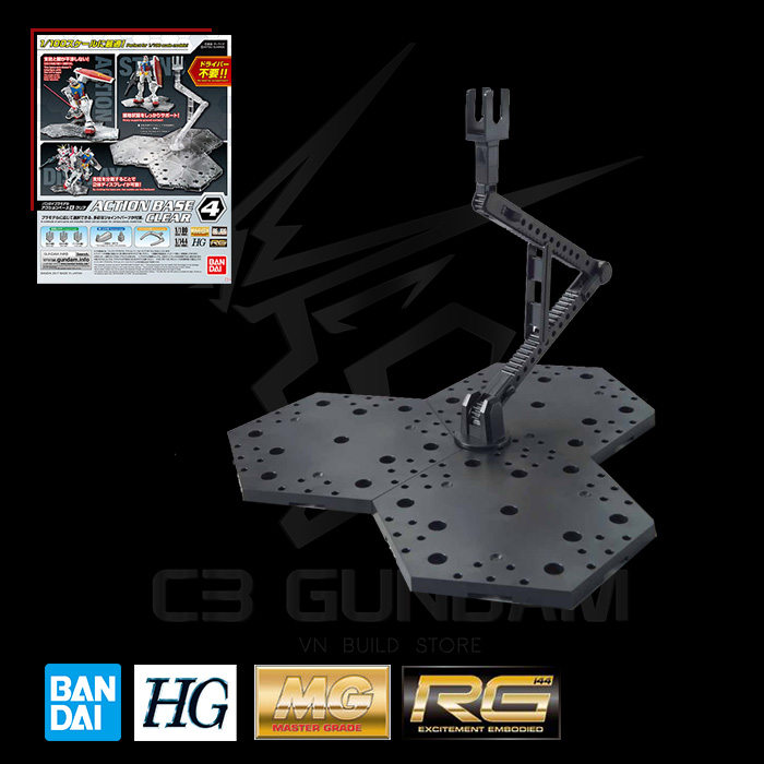 ĐẾ ACTION BASE 04 BANDAI MG-HG-RG GIÁ ĐỠ MÔ HÌNH GUNDAM BANDAI