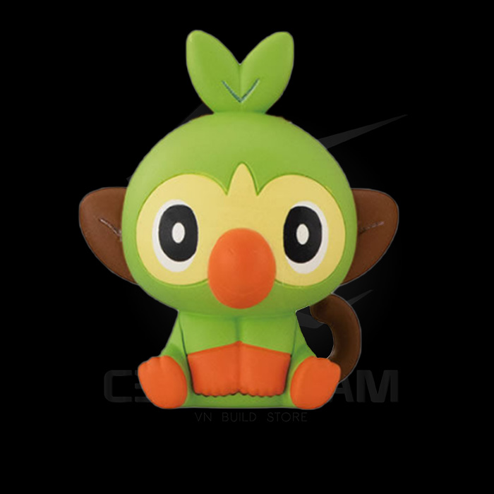 GACHA GACHAPON POKEMON FIGURE X CLIP 4 [NGẪU NHIÊN 1 TRONG CÁC MẪU]