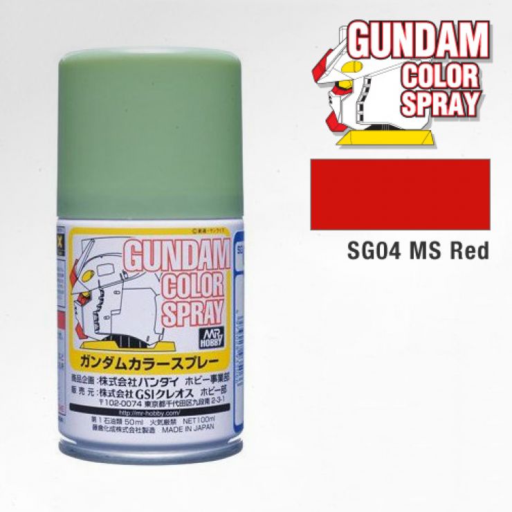 PHỤ KIỆN MÔ HÌNH BÌNH XỊT GUNDAM COLOR SPRAY SG 40ML