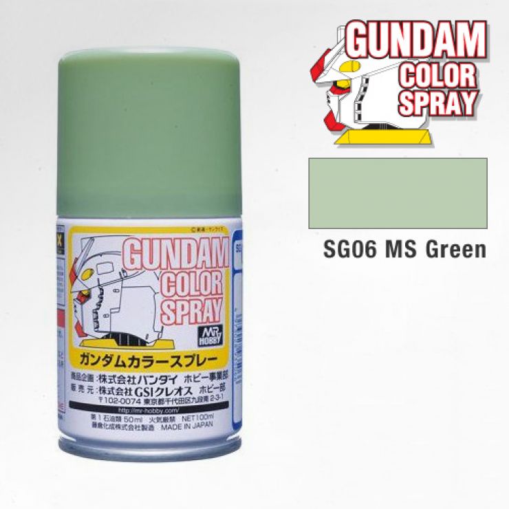 PHỤ KIỆN MÔ HÌNH BÌNH XỊT GUNDAM COLOR SPRAY SG 40ML
