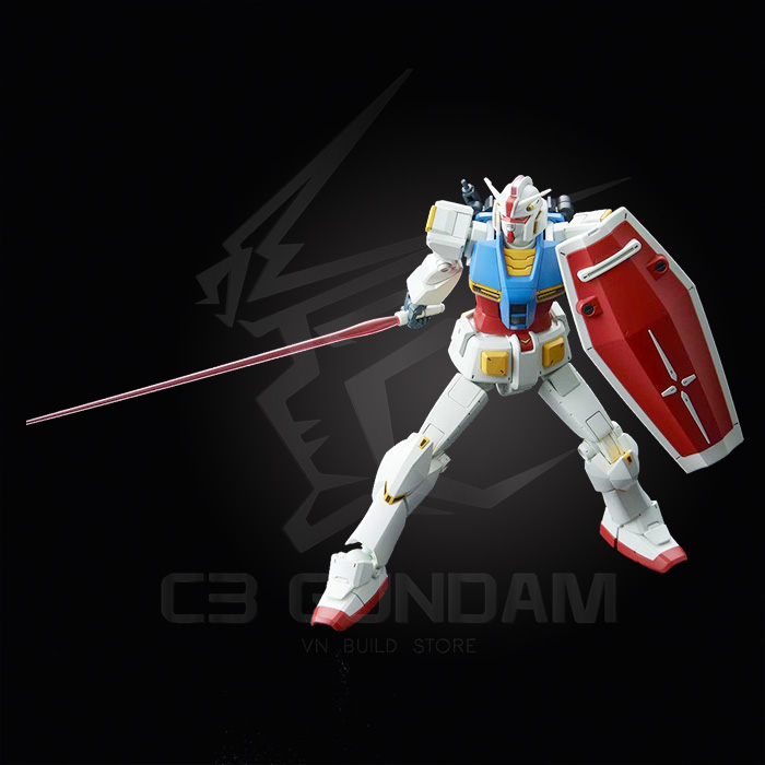 HGUC 1/144 GUNDAM G40 INDUSTRIAL DESIGN VER (Gunpla's 40th anniversary)