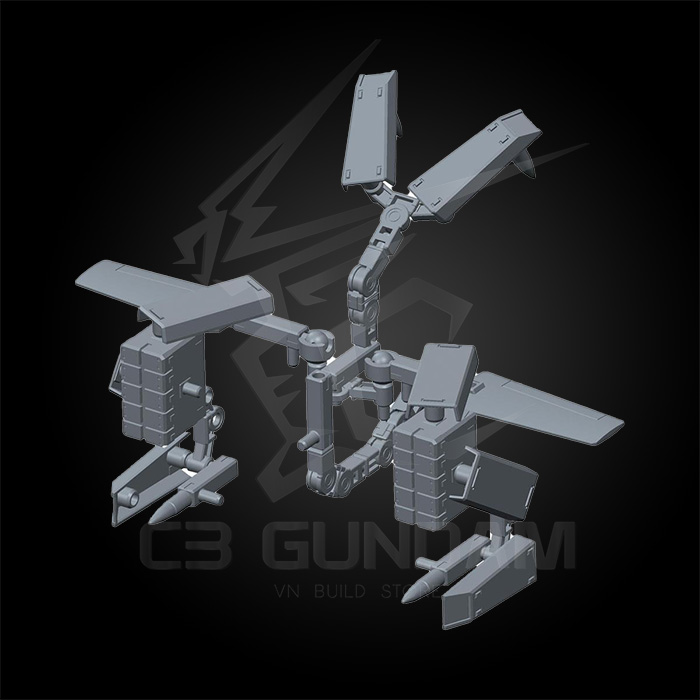 HGBC 1/144 BALLDEN ARM ARMS CUSTOM PART