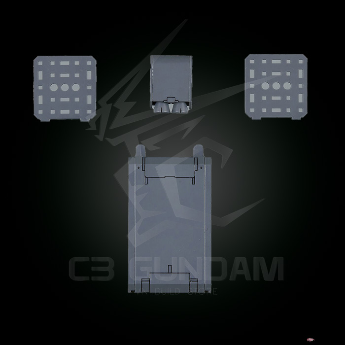 HGBC 30MM 1/144 W-17 OPTION PARTS SET 8 (MULTI BACKPACK) CUSTOM PART