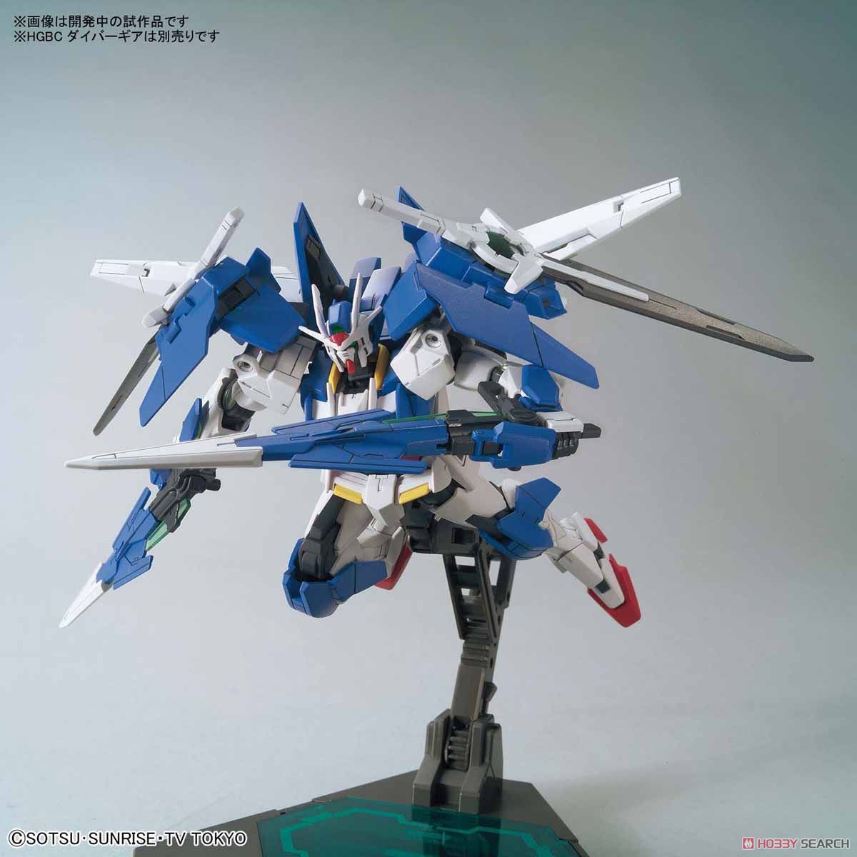 HGBD 1/144 GUNDAM 00 DIVER ACE