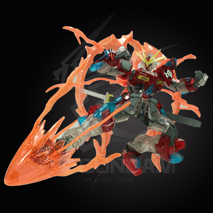 HGBF 1/144 KAMIKI BURNING GUNDAM PLAVSKY PARTICLE CLEAR Ver.