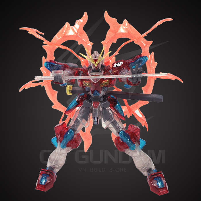 HGBF 1/144 KAMIKI BURNING GUNDAM PLAVSKY PARTICLE CLEAR Ver.