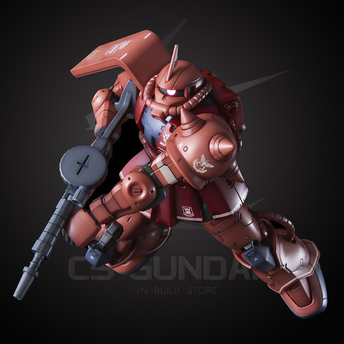HGGTO 024 1/144 MS-06S ZAKU II (RED COMET VER) GUNDAM THE ORIGIN