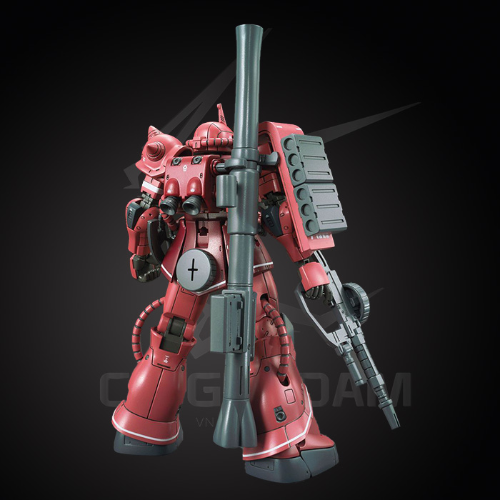 HGGTO 024 1/144 MS-06S ZAKU II (RED COMET VER) GUNDAM THE ORIGIN