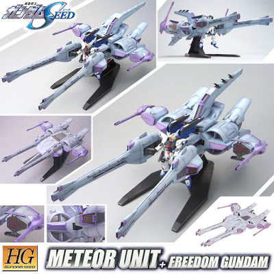 HGSEED 16 1/144 METEOR UNIT + FREEDOM GUNDAM