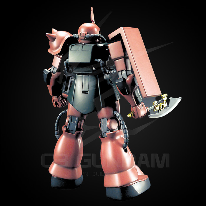 HGUC 034 1/144 MS-06FS ZAKU II FS (Garma Dedicated Machine)