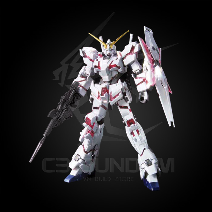 HGUC 1/144 RX-0 UNICORN GUNDAM (DESTROY MODE) [ TITANIUM FINISH ]