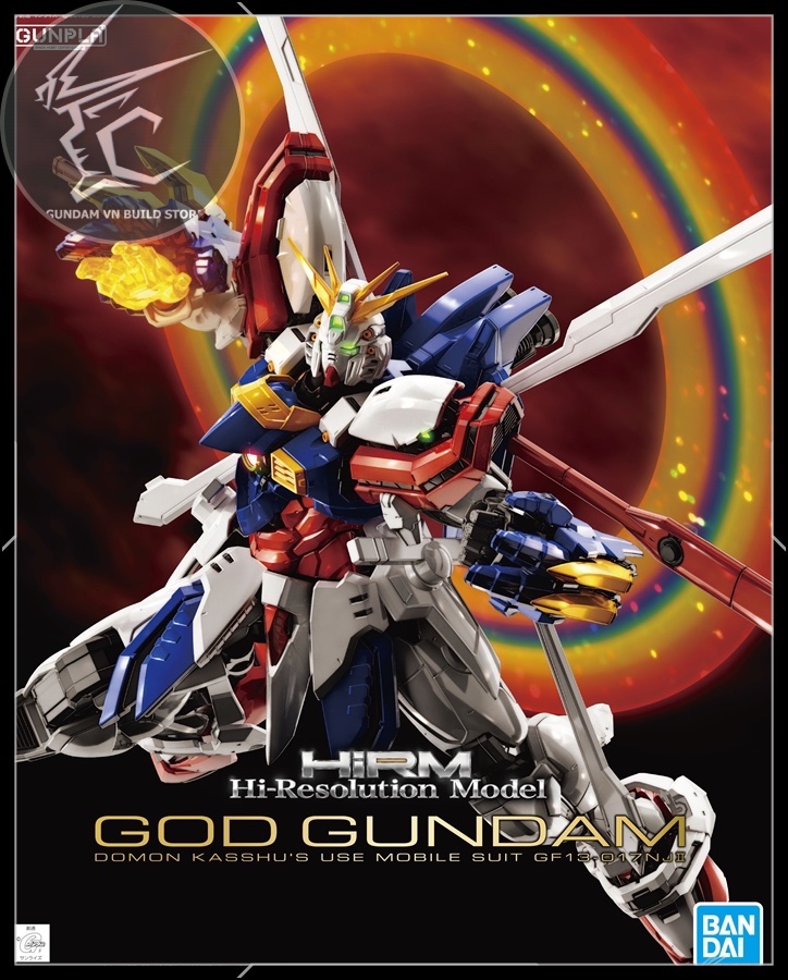 HI RESOLUTION MODEL 1/100 GUNDAM GOD HIRM