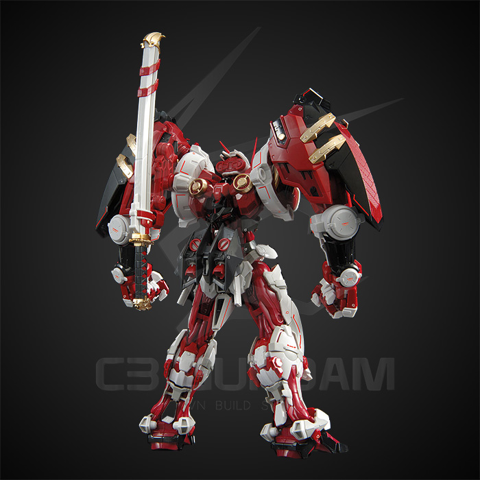 Hi-Resolution Model 1/100 Gundam Astray Red Frame Powered Red Hirm | C3  Gundam Vn Build Store