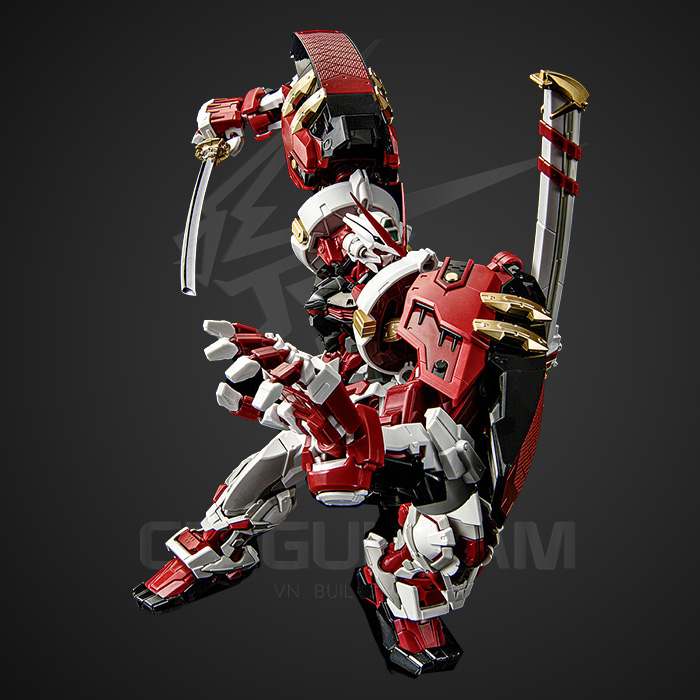 Hi-Resolution Model 1/100 Gundam Astray Red Frame Powered Red Hirm | C3  Gundam Vn Build Store