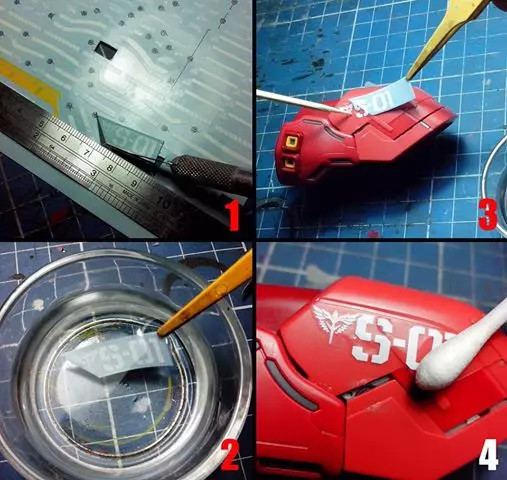 DECAL NƯỚC DALIN D.L MODEL RG RAISER