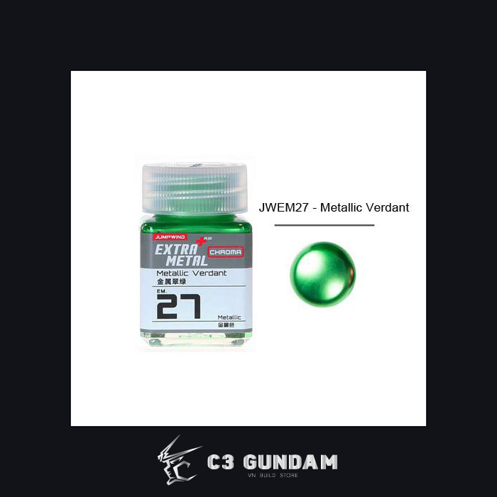 SƠN MÔ HÌNH GUNDAM JUMPWIND MÀU KIM LOẠI -  EXTRA METAL METALLIC COLOR JWEM 18ML
