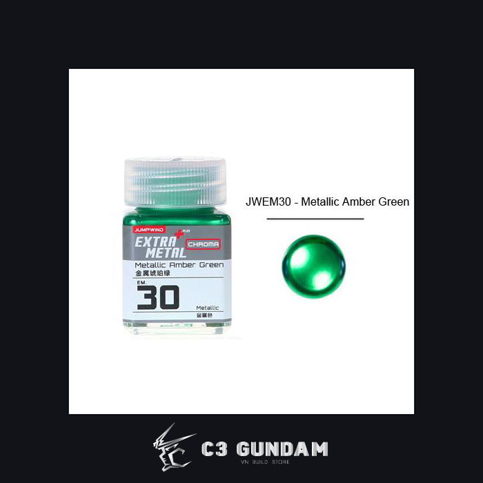 SƠN MÔ HÌNH GUNDAM JUMPWIND MÀU KIM LOẠI -  EXTRA METAL METALLIC COLOR JWEM 18ML