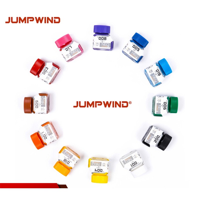 SƠN MÔ HÌNH GUNDAM JUMPWIND MÀU CƠ BẢN JW BASIC COLOR 18ML