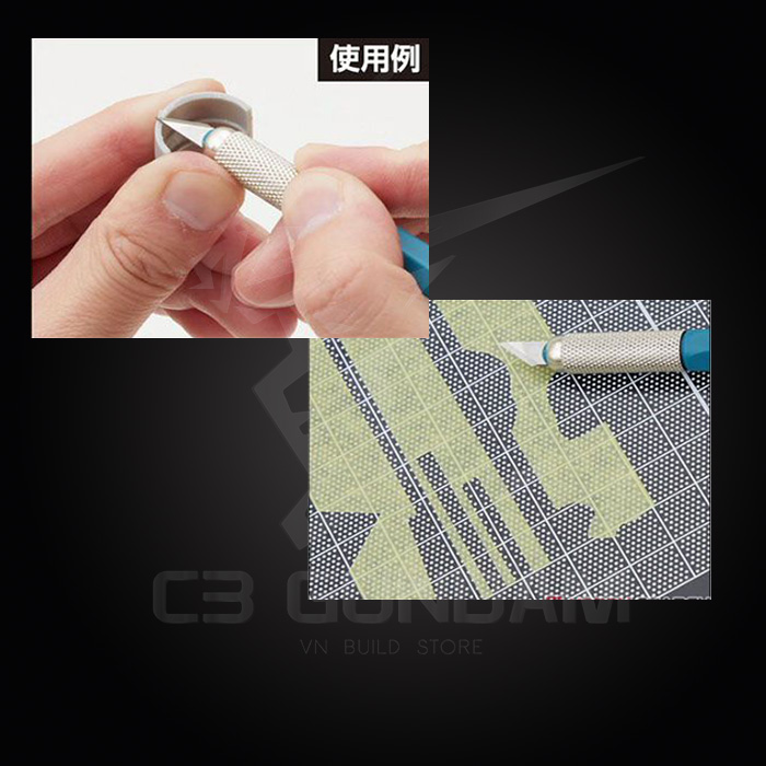 DAO GỌT NHỰA MÔ HÌNH GUNDAM MR HOBBY MR DESIGN KNIFE MT701